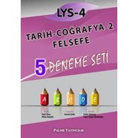 LYS - 4 Tarih Coğrafya - 2 Felsefe: 5 Deneme Seti (ISBN: 9786053553649)