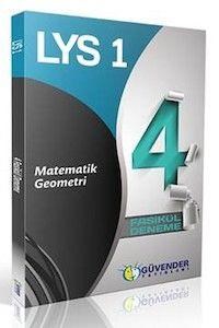 LYS-1 Matematik-Geometri 4 Fasikül Deneme Güvender Yayınları (ISBN: 9789755899671)
