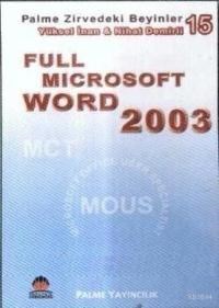 Full Microsoft Word 2003 (ISBN: 9789758982222)