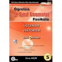 9. Sınıf Geometri Fasikülleri Üçgenler Vektörler (ISBN: 9786054546435)