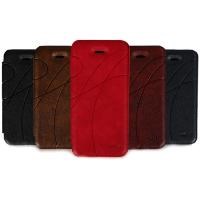 DIP-589 Leather Case iPhone 5/5S Uyumlu Koruyucu Kılıf Kırmızı
