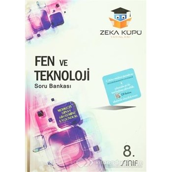 Zeka Küpü 8. Sınıf Fen ve Teknoloji Soru Bankası (ISBN: 9786054856268)