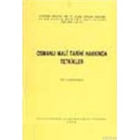 Osmanlı Mali Tarihi Hakkında Tetkikler (ISBN: 9789751601096)