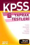 Kpss Genel Yetenek Yaprak Testleri (ISBN: 9789944497107)