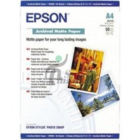 EPSON ARCHİVAL MATTE PAPER A4, 192g-m², 50 Sheets