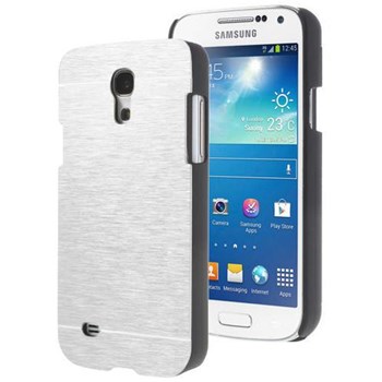 Microsonic Samsung Galaxy S4 Mini Kılıf Hybrid Metal Gümüş