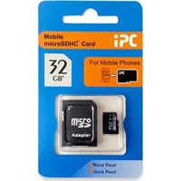 Ipc 32 gb siyah adaptörlü hafıza kartı