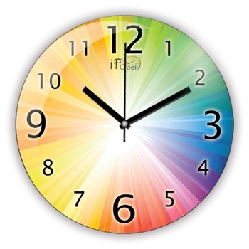 If Clock Modern Tasarım Duvar Saati F30