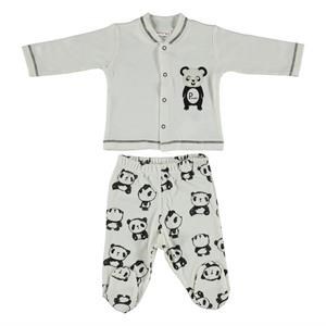 Motherlove Panda Patikli Pijama Takım Yenidoğan 30605314