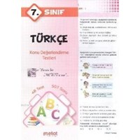 7. Sınıf Türkçe Konu Değerlendirme Testleri (ISBN: 9786055074708)