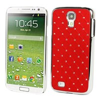 Microsonic Bling Luxury Case Kılıf Samsung Galaxy S4 Iv I9500 Kırmızı