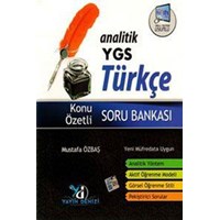 YGS Analitik Türkçe Konu Özetli Soru Bankası Yayın Denizi Yayınları 2015 (ISBN: 9786054867370)