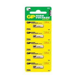 GP 29A 9V Alkalin Pil 5li 29693525