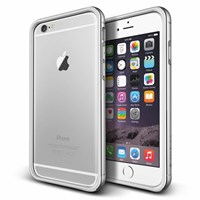 Verus iPhone 6 Plus Case Iron Bumper Series Kılıf - Renk : White Silver