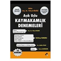 4T Yayınları Açık Uçlu Kaymakamlık Deneme Sınavları (ISBN: 9786059139045)