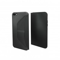 Muvit Easy Folio iPhone 6/6S Plus Kılıf ve Standı (Siyah)