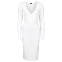 Bodyflırt Kruvaze Elbise - Beyaz 27400676