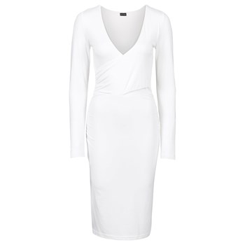 Bodyflırt Kruvaze Elbise - Beyaz 27400676