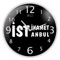 iF Clock İstikamet İstanbul Duvar Saati (D6)
