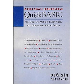 Açıklamalı Örneklerle QuickBASIC (ISBN: 9755298221)