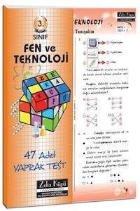 3. Sınıf Fen ve Teknoloji Yaprak Test Zeka Küpü Yayınları (ISBN: 9786054856480)