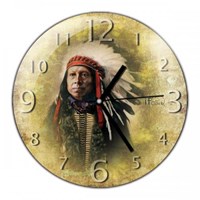 iF Clock Kızılderili Duvar Saati (W20)