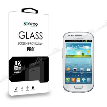 Eiroo Samsung i8190 Galaxy S3 mini Tempered Glass Cam Ekran Koruyucu