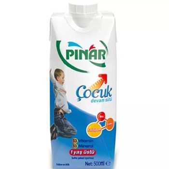 Pınar Çocuk 1+ Yaş 500 ml Devam Sütü