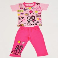 Roly Poly 1560 Kız Çocuk Pijama Takımı Pembe-fuşya 3 Yaş (98 Cm) 24187770