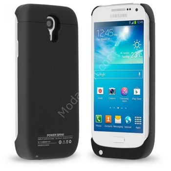 PowerCase Samsung S4 Mini Şarjlı Kılıf Siyah MGSKSTJMY34