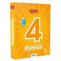 4 LYS Deneme Seti Çözüm DVD'li (ISBN: 9786053733690)