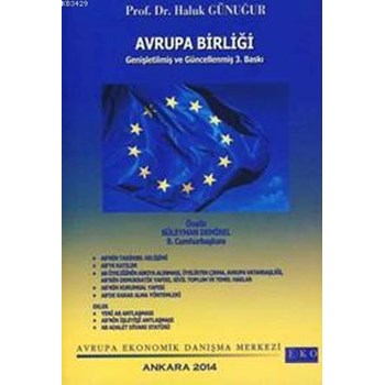 Türkiye Avrupa Birliği Ilişkileri (ISBN: 9789750064951)