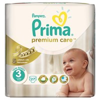 Prima Bebek Bezi Premium Care 3 Beden Midi Tekli Paket 27 Adet