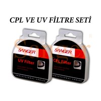 Sanger 55Mm Polarize + Uv Filtre Seti