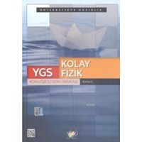 YGS Kolay Fizik Konu Özetli Soru Bankası (ISBN: 9786053210443)
