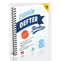 8. Sınıf Zengin Defter Türkçe Sözün Özü Yayınları (ISBN: 9786059042093)