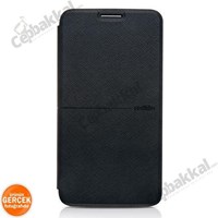 Redlife Standlı Deri Cüzdan Kılıf Samsung Galaxy Note 3 Neo Siyah