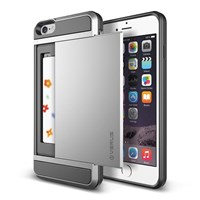 Verus iPhone 6 Plus/6S Plus Case Damda Slide Series Kılıf - Renk : Light Silver