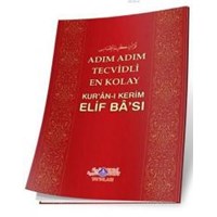Adım Adım Tecvidli En Kolay Kur'an-ı Kerim Elif Ba'sı (ISBN: 9786055089009)