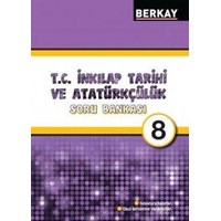 Berkay Yayıncılık 8. Sınıf İnkılap Tarihi ve Atatürkçülük Soru Bankası (ISBN: 9786054837588)