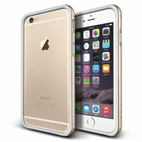 Verus iPhone 6 Plus/6S Plus Case Iron Bumper Series Kılıf - Renk : White Gold