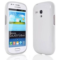Microsonic Glossy Soft Kılıf Samsung Galaxy S3 Mini I8190 Beyaz