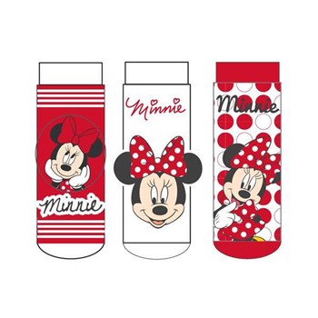 Minnie Mouse MN4936 3'li Kız Bebek Çorabı Pembe 0 Ay (50-56 Cm) 31638119