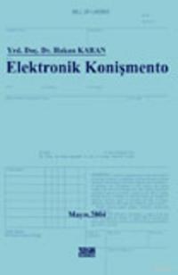 Elektronik Konişmento (ISBN: 9789756486813)