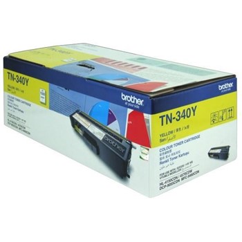 Brother TN-340Y DCP-9055CDN HL-4150CDN HL-4570CDW 1500 sayfa Sarı Toner