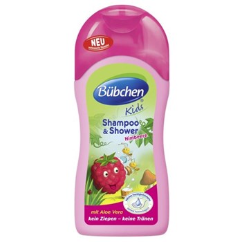 Bübchen Şampuan ve Duş Jeli-Frambuaz