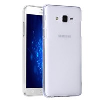 Microsonic Samsung Galaxy On5 Kılıf Transparent Soft Beyaz