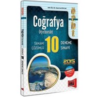 ÖABT Coğrafya Öğretmenliği Tamamı Çözümlü 10 Deneme Sınavı 2015 (ISBN: 9786051572352)