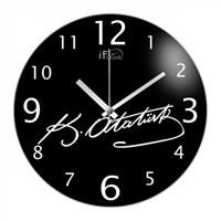 iF Clock Atatürk Duvar Saati (T1-2)