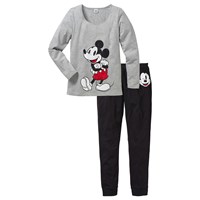 Bpc Bonprix Collection Pijama Mickey Mouse - Gri 32665303